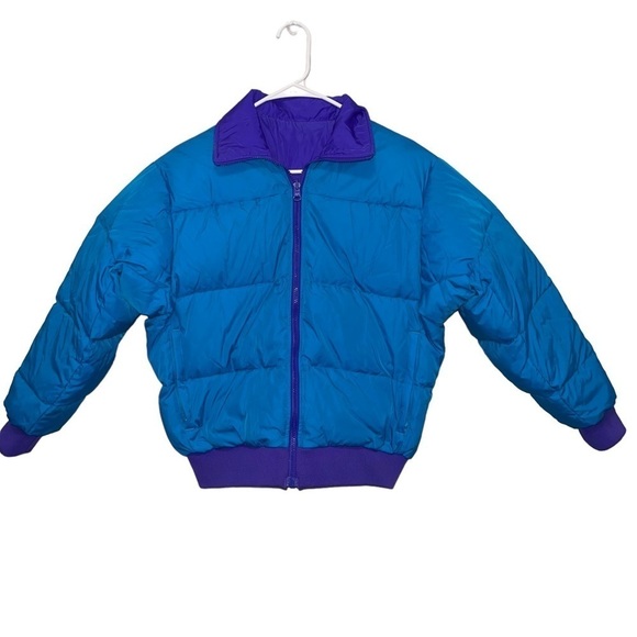 Columbia Woman Reversible Down Jacket Size M